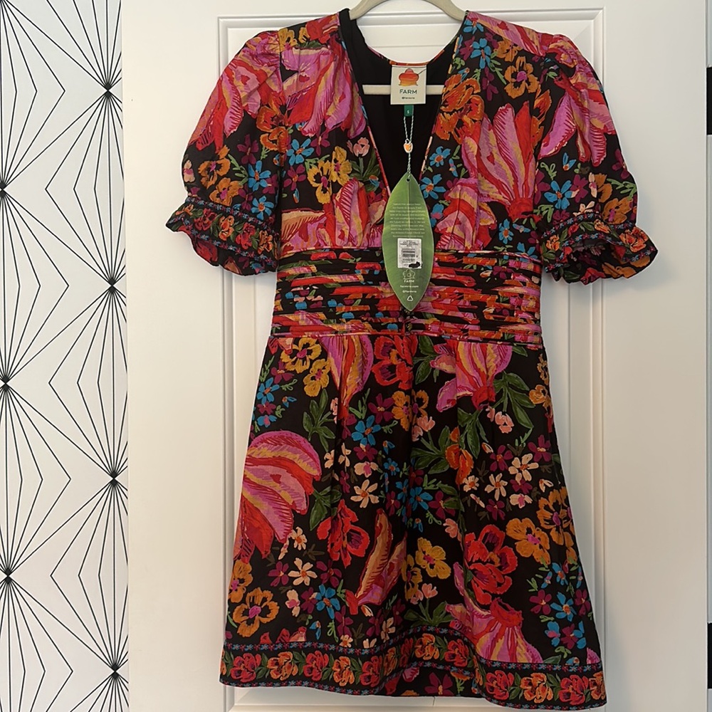 NWT Farm Rio Fruit Dress - Picture 3 of 8